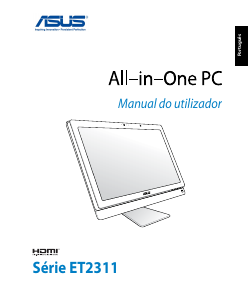 Manual Asus ET2311IUTH Computador de secretária