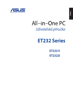 Manuál Asus ET2321INTH Stolní počítač