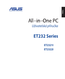 Manuál Asus ET2322IUKH Stolní počítač