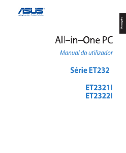 Manual Asus ET2322IUKH Computador de secretária