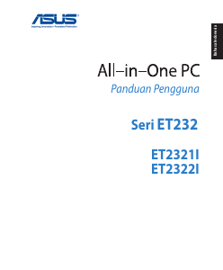 Panduan Asus ET2322IUTH Komputer Desktop