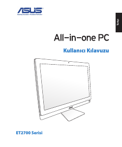 Kullanım kılavuzu Asus ET2701INKI Masaüstü bilgisayar