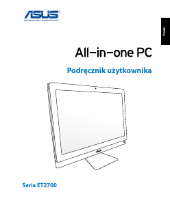 Instrukcja Asus ET2701INKI Komputer stacjonarny