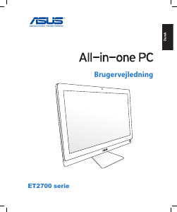 Brugsanvisning Asus ET2701INTI Stationær computer