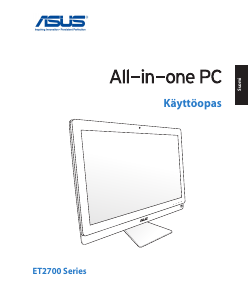 Käyttöohje Asus ET2701IUKI Pöytätietokone