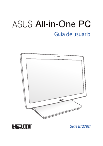 Manual de uso Asus ET2702IGKH Computadora de escritorio