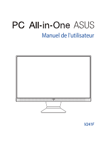 Mode d’emploi Asus V241FA Vivo AiO Ordinateur de bureau