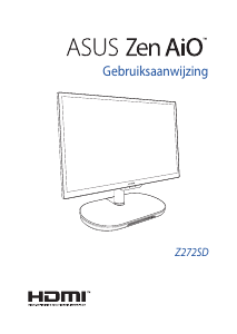Handleiding Asus Z272 Zen AiO 27 Desktop