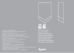 Instrukcja Dyson AB12 Airblade V Suszarka do rąk