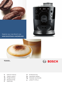 Bruksanvisning Bosch TCA5309 Espressomaskin