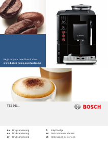 Bruksanvisning Bosch TES50129RW Espressomaskin