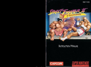 Handleiding Nintendo SNES Street Fighter II Turbo - Hyper Fighting