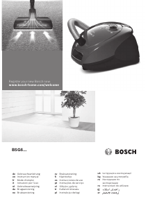 Наръчник Bosch BSG6A211 Прахосмукачка