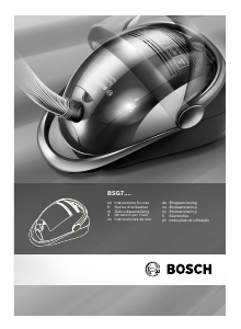 Bruksanvisning Bosch BSG71666 Støvsuger