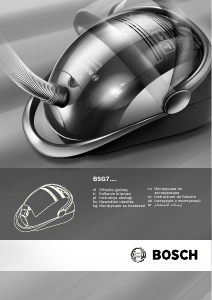 Kullanım kılavuzu Bosch BSG71666 Elektrikli süpürge
