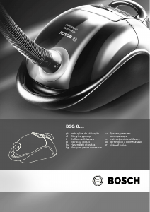 Manual Bosch BSG81666 Aspirador