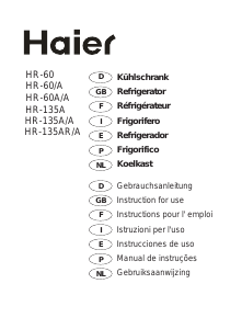 Handleiding Haier HR-135A/A Koelkast