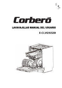 Manual de uso Corberó E-CLVG91520I Lavavajillas