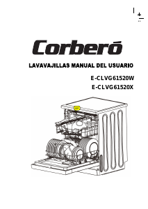 Manual Corberó E-CLVG61520X Dishwasher