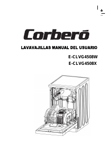 Manual Corberó E-CLVG4508W Dishwasher