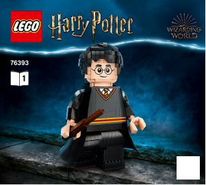 Manual Lego set 76393 Harry Potter Harry & Hermione