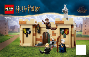 Manual Lego set 76395 Harry Potter Hogwarts first flying lesson