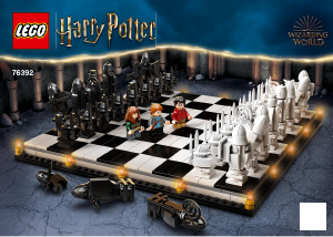 Manual Lego set 76392 Harry Potter Wizards chess