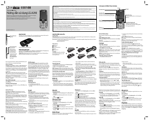 Hướng dẫn sử dụng LG A290 Điện thoại di động