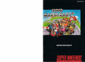 Handleiding Nintendo SNES Super Mario Kart
