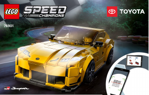 Manuale Lego set 76901 Speed Champions Toyota GR Supra