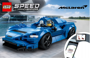 Käyttöohje Lego set 76902 Speed Champions McLaren Elva