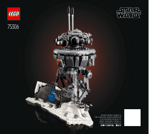 Rokasgrāmata Lego set 75306 Star Wars Impērijas zondes Droid