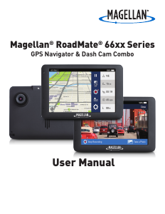 Handleiding Magellan RoadMate 6630T-LM Navigatiesysteem