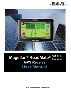 Handleiding Magellan RoadMate 3065 Commuter Navigatiesysteem