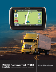 Handleiding Magellan RoadMate 5190T Navigatiesysteem