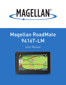 Handleiding Magellan RoadMate 9416T-LM Navigatiesysteem