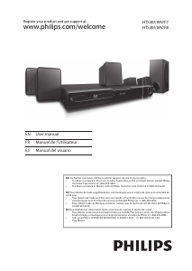 Mode d’emploi Philips HTS3051BV Système home cinéma
