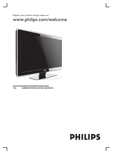 Handleiding Philips 37PFL7603H LED televisie