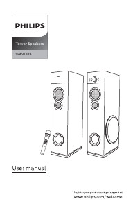 Handleiding Philips SPA9120B Luidspreker