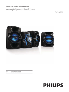 Manual Philips FWM6500 Stereo-set