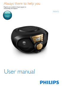 Manual Philips PX3115GX Stereo-set