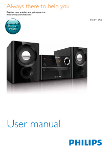 Manual Philips MCM1150X Stereo-set