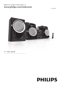 Manual Philips FWM664X Stereo-set