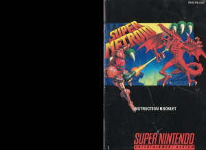Handleiding Nintendo SNES Super Metroid