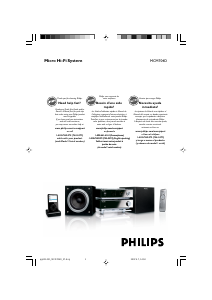 Mode d’emploi Philips MCM704D Stéréo