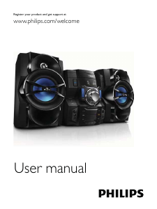 Manual Philips FWM3500 Stereo-set