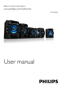 Manual Philips FWM9000 Stereo-set
