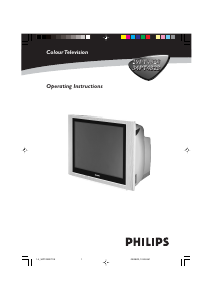 Manual Philips 34PT4323 Television