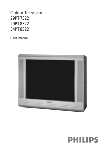 Manual Philips 34PT8322 Television