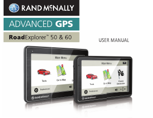 Handleiding Rand McNally RoadExplorer 60 Navigatiesysteem